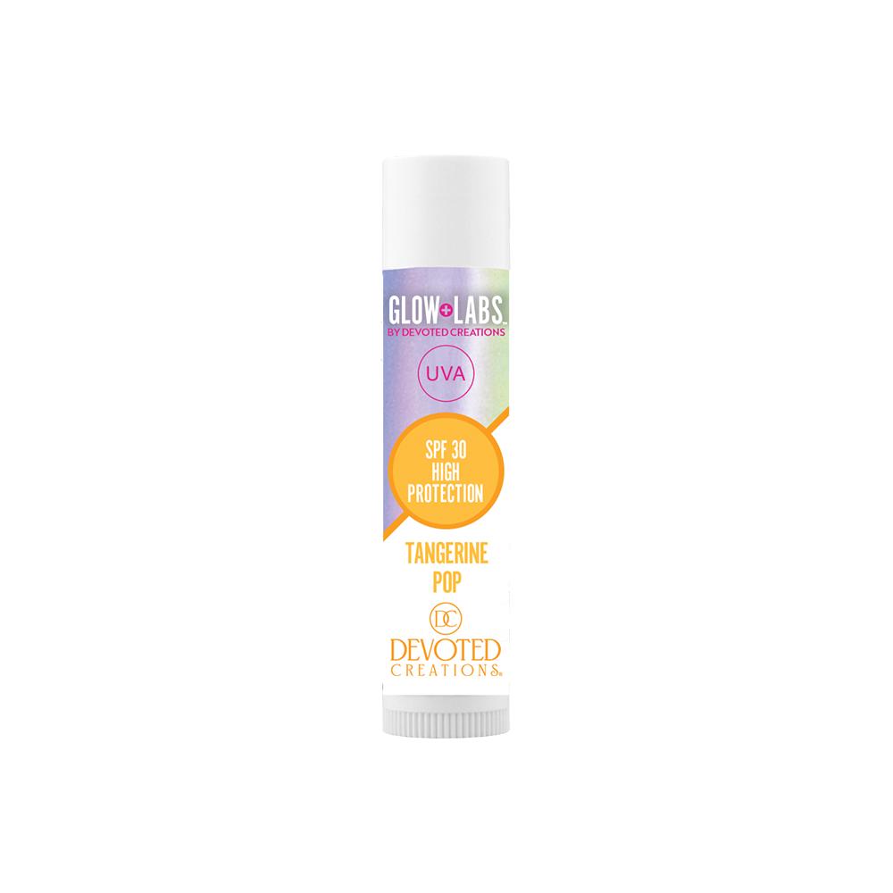 Glow Labs Tangerine Pop SPF 30 Lip Balm Glow Labs Tangerine Pop SPF 30 Lip Balm
