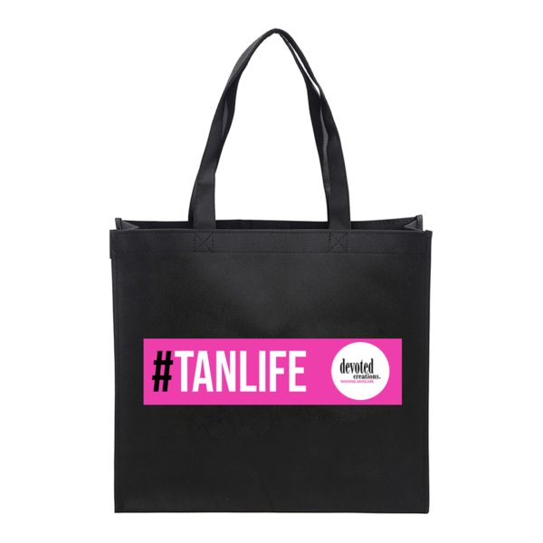 DC Black #Tanlife Beach Bag
